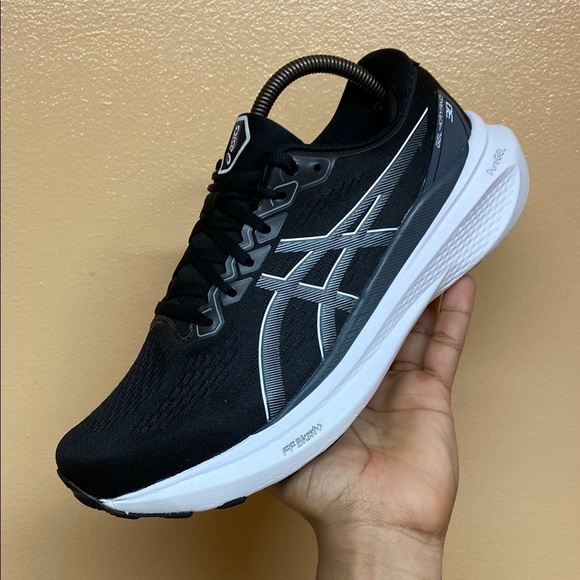 ASICS Gel Kayano 30 Running Sneakers “Black White Sheet Rock” - Picture 13 of 17